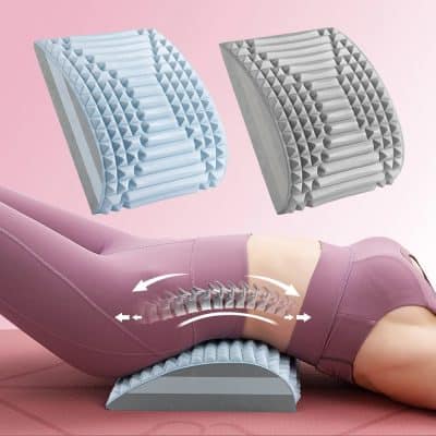 Comfortable ergonomic massage cushion with 3D wave-shaped air chambers for pelvic and lower back relief, ideal for pain relief, relaxation, and improving posture.