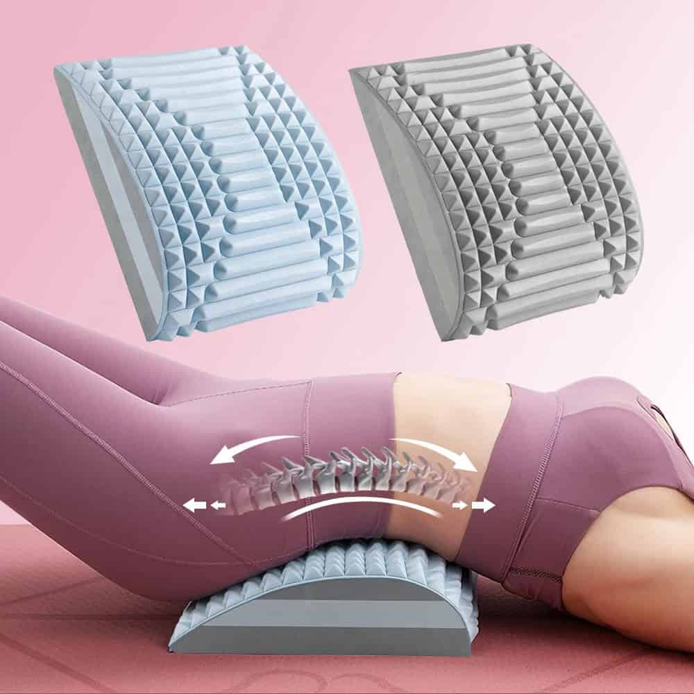 Comfortable ergonomic massage cushion with 3D wave-shaped air chambers for pelvic and lower back relief, ideal for pain relief, relaxation, and improving posture.