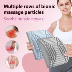 Nursery-themed image of foam massage particles designed to soothe muscle nerves at Monalisa Store. Keywords include bionic massage, muscle relief, and massage particles, emphasizing wellness and therapy products.