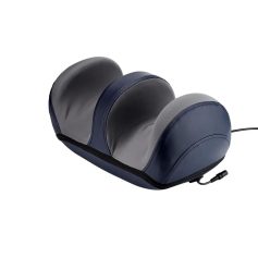 Wireless foot massager with infrared heat, deep kneading rollers, and customizable settings for relieving foot pain, improving circulation, and relaxing tired feet. Perfect for home health care.
