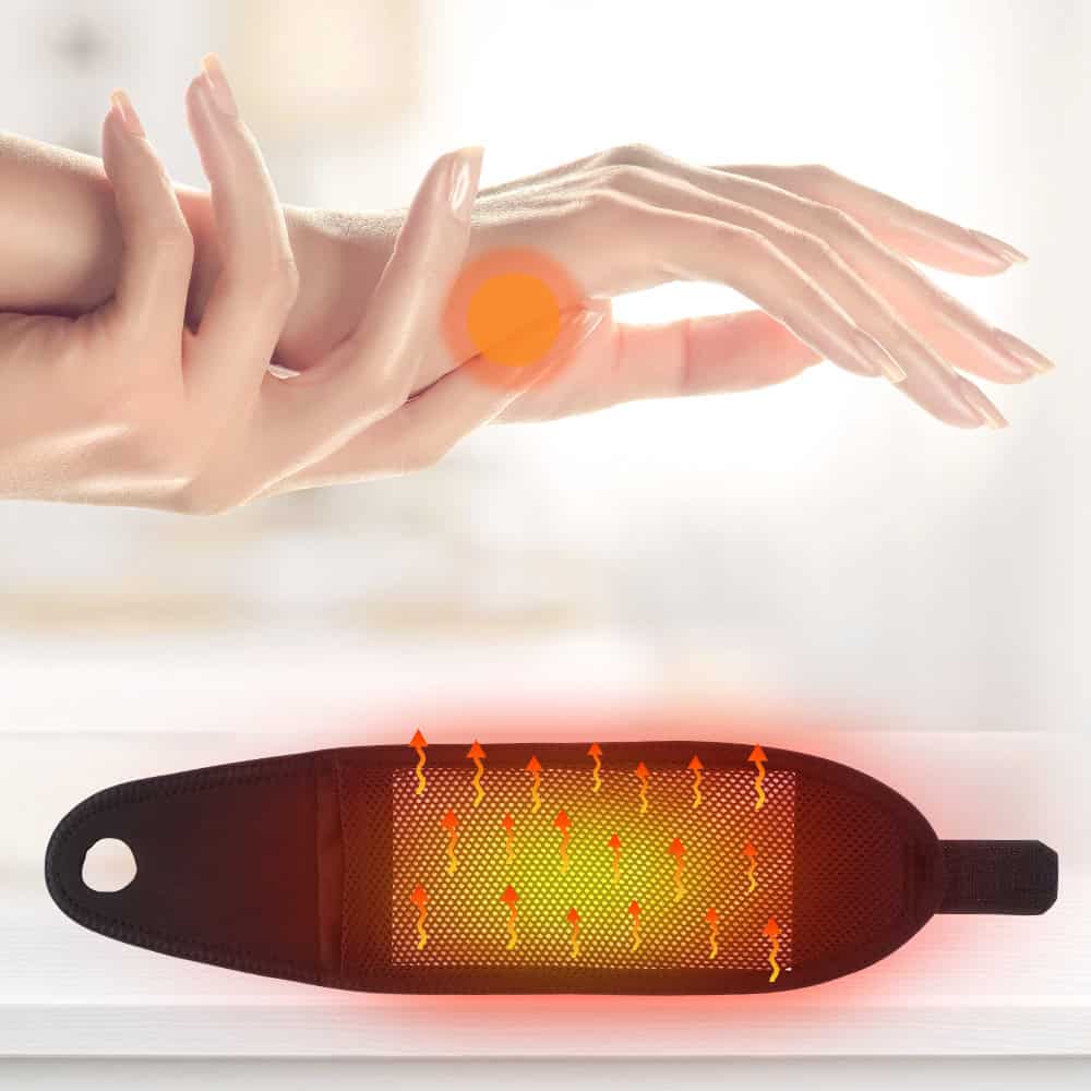 Red light therapy device for hand pain relief with infrared technology, ideal for promoting skin health and circulation. Perfect for at-home pain management and wellness routines.