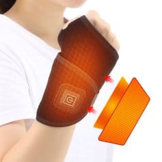Infrared heating therapy elbow brace for pain relief, from Monalisa Store, combines heat technology and adjustable support for muscle and joint pain. Ideal for sports injuries and arthritis.