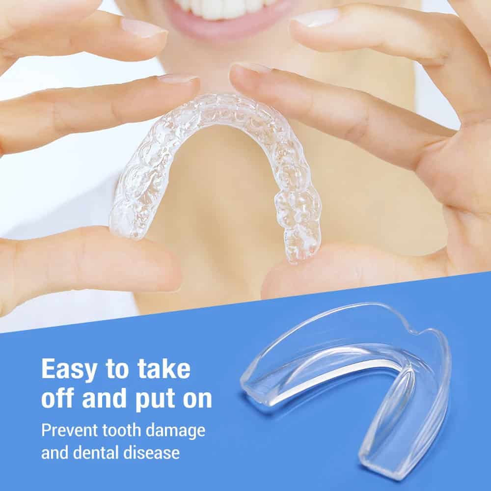 Clear dental aligner for teeth straightening and orthodontic treatment at Monalisa Store. Perfect for preventing tooth damage and maintaining oral health.