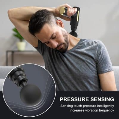 Pressure therapy device used for muscle recovery and pain relief at Monalisa Medical Store, specialized in opt treatments and health equipment.