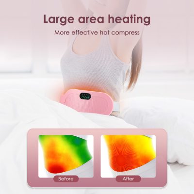 Ultra-thin portable infrared heating pad for pain relief, muscle relaxation, and hot therapy, ideal for home and therapeutic use.