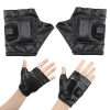Silicone fingerless gloves with built-in power switch, ideal for massage therapy, spa treatments, and wellness centers, enhancing comfort and convenience during skin care procedures.