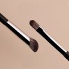 Superbowl makeup brushes set for professional and personal use, featuring high-quality synthetic bristles and sleek black handles, perfect for eye, face, and contour makeup application.