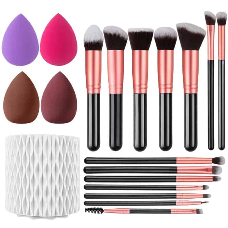 14pcs Brush Set with Sponges and Bucket
