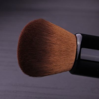 Brush for makeup application, soft dense bristles, perfect for foundation and powder, professional beauty tool for flawless skin, Monalisa Store, cosmetics, makeup accessories, beauty essentials.