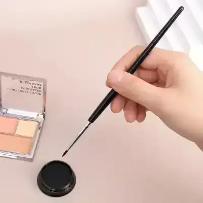 Precision eyebrow brush and powder from Monalisa Store for flawless beauty enhancements.