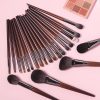 Professional makeup brush set with eyeshadow palette for flawless beauty application, perfect for cosmetics enthusiasts, makeup artists, skincare, and beauty stores.