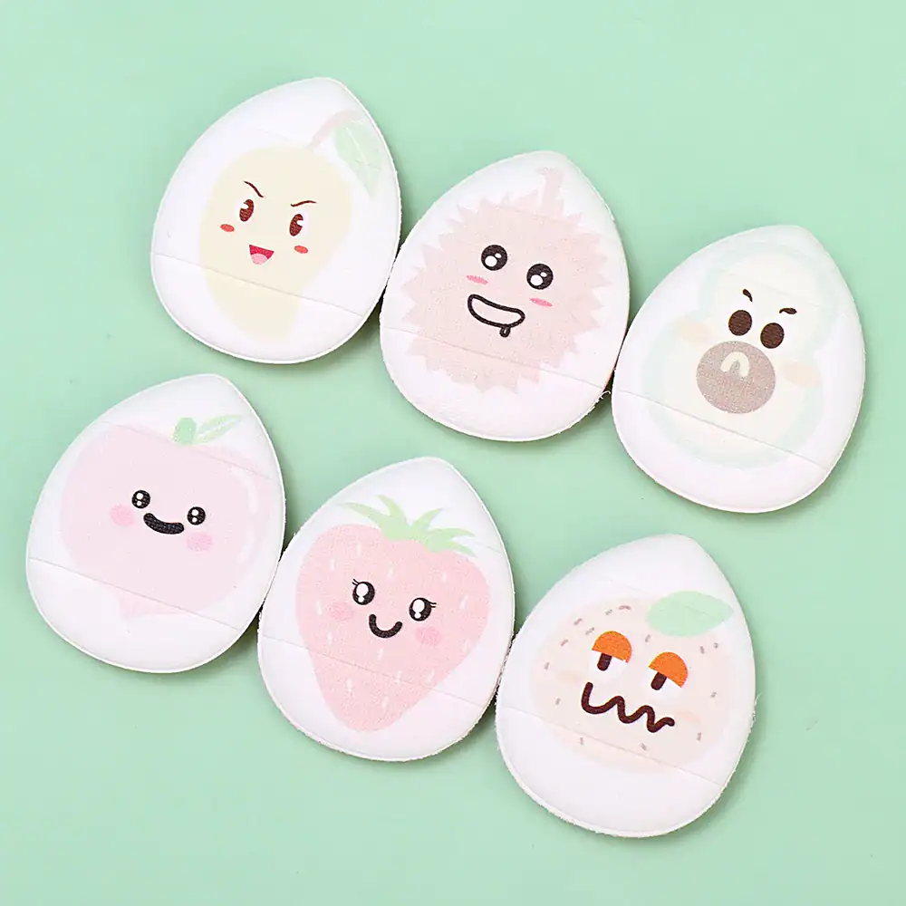 Cute character-themed egg-shaped containers with playful faces, perfect for storage or gifts at Monalisa Store, offering fun and adorable accessories for beauty and wellness routines.