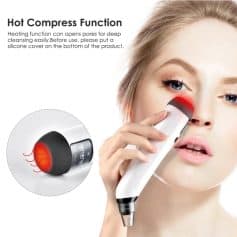 Thermotherapy hot compress device for deep pore cleansing, facial skin care, and reducing inflammation, ideal for skincare routines and acne treatment.