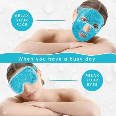 Cooling facial and eye masks for relaxation, perfect for busy days, by Monalisa Medical store. Boost your skincare routine with these soothing masks designed to enhance relaxation and skin health.