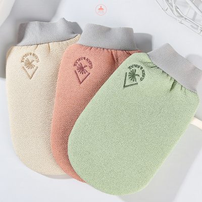 Soft pastel-colored eye mask covers with breathable fabric and adjustable gray elastic bands, designed for optimal comfort and sleep improvement.