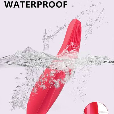 Waterproof rechargeable foot massager with hidden charging port, 500mAh battery, perfect for home spa and relaxation, available at Monalisa Store.