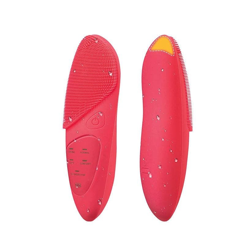 Deep cleaning electric foot exfoliator and massage device with water-resistant design for smooth, refreshed feet. Perfect for at-home pedicures and skincare routines.