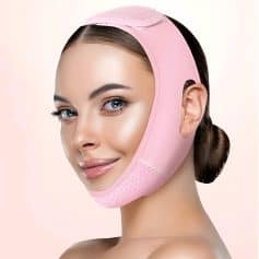 Flexible LED light therapy mask for facial skin care and rejuvenation, designed for at-home use from Monalisa Store. Achieve radiant, youthful skin with this advanced beauty device.