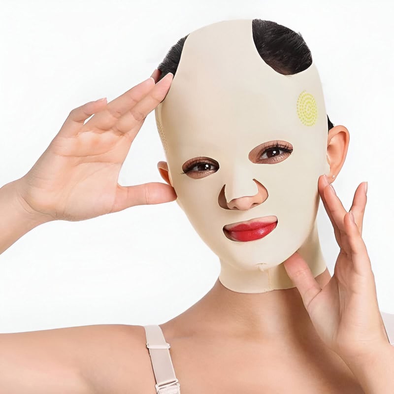 Silicone facial mask for skincare and beauty treatments, used in aesthetic clinics and spas. Perfect for facial rejuvenation, skincare, and cosmetic procedures at Monalisa Medical Store.