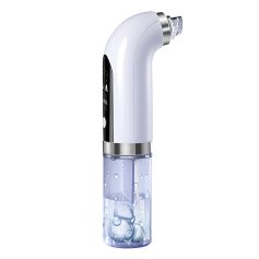 Futuristic water flosser device for dental hygiene and oral care.