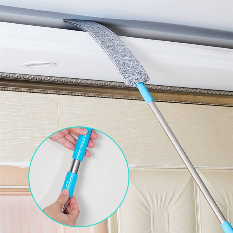 Flexible cleaning tool for ceiling and corners, perfect for dusting and reaching high areas. Durable and lightweight, ideal for home improvement and effective dust removal.