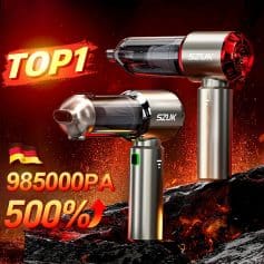 High-powered massage gun with adjustable speed and deep tissue treatment, perfect for muscle recovery and pain relief.