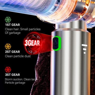 Cyclone vacuum cleaner, Monalisa Store, advanced indoor air purification device with multi-gear dust and particle cleaning technology, provides spotless environment, perfect for home and office use.