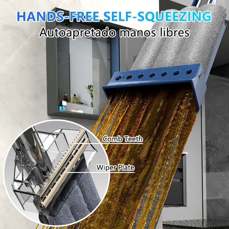 Auto hands-free self-squeezing facial brush cleansing device at Monalisa Store, offering sanitary and efficient skincare.