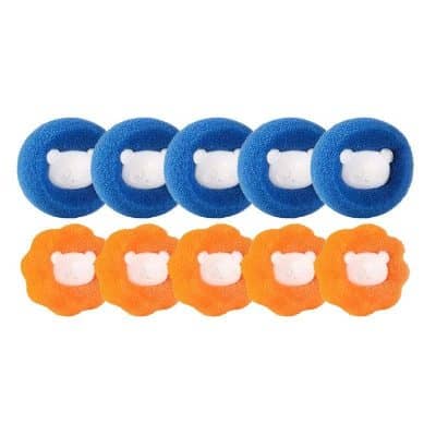 Colorful bear-shaped dental floss picks in blue and orange, designed for effective oral hygiene and easy use. Perfect for maintaining healthy teeth and gums.