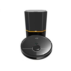 Robot vacuum cleaner with charging dock, smart home cleaning device, modern robotic vacuum for home, automatic floor cleaner, Monalisa Medical store product.