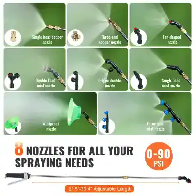 Single head copper nozzle for spray guns used in medical and industrial applications.