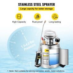 Stainless steel water spray dispenser for large capacity water storage, rust-proof and long-lasting, ideal for commercial and medical use.