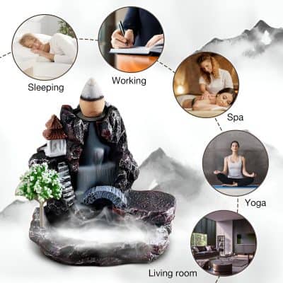 Wearable water fountain for relaxation and wellness products at Monalisa Store featuring spa, yoga, sleep, working, and living room relaxation solutions.