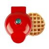 Hot glue gun with a waffle on a white background for opt care and crafting supplies.