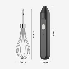 Whisk attachment and digital handheld thermometer for professional cooking and kitchen use, features precise temperature measurement, ergonomic design, and durable materials for optimal culinary results.