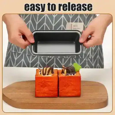 Baking mold with easy-to-release non-stick coating perfect for desserts and pastries at Monalisa Store.