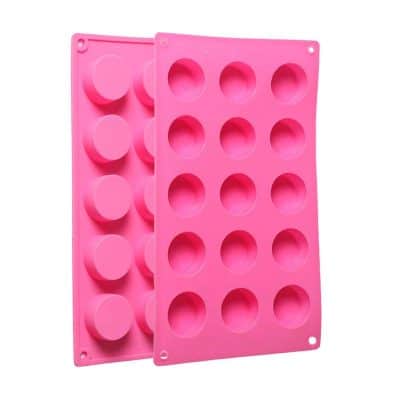 Silicone mold for making colorful candies, chocolates, or soap shapes, perfect for DIY projects and creative baking. Durable, flexible, and easy to clean.