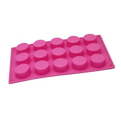 Silicone ice cube tray with pink color, perfect for making spherical ice or crafting molds for beauty and skincare treatments, ideal for Monalisa Store’s cosmetic and health products.