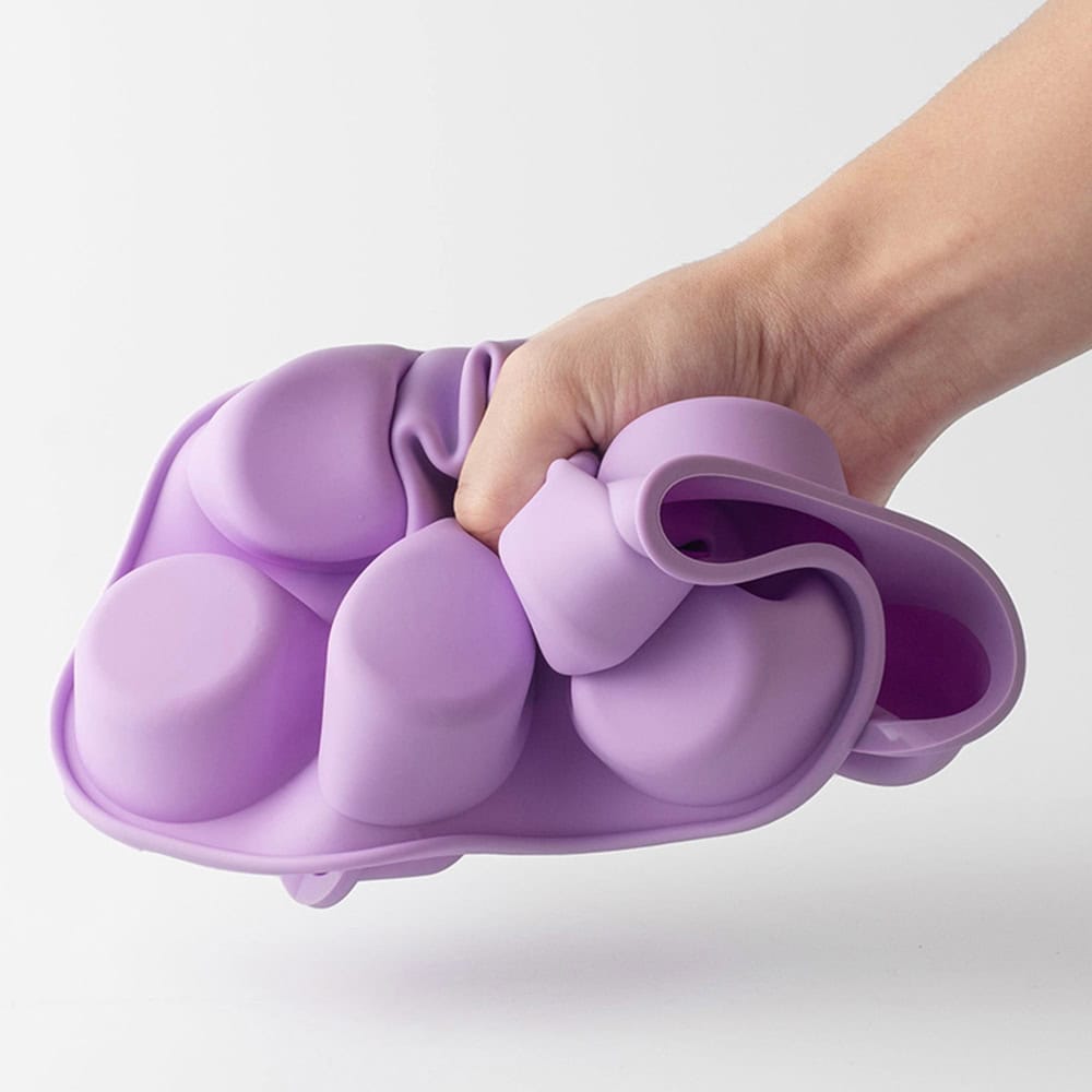 Colorful stress relief squishy toy in purple, designed for relaxation and sensory stress relief, perfect for children and adults.