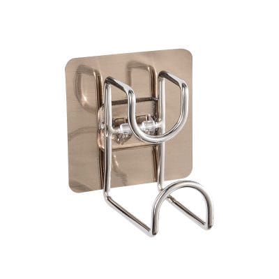 Stainless steel Monalisa Store commercial display hook for retail and eye care shops. Durable, sleek, and functional for hanging glasses, accessories, or promotional signs. Perfect for optometry store displays.