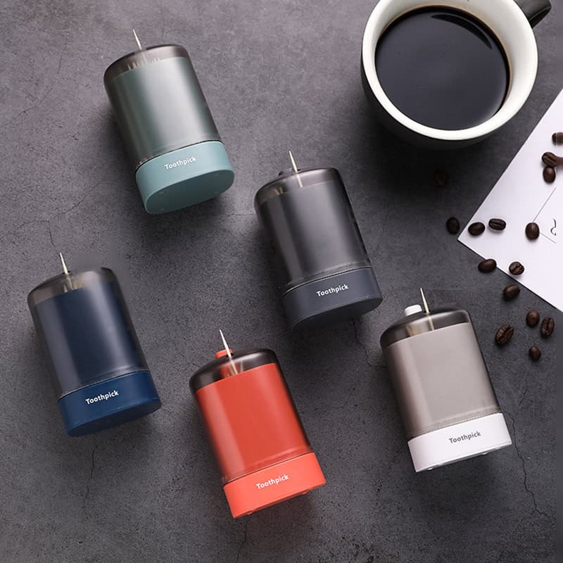 Toothpick portable smart candle with sleek design available in multiple colors including navy blue, gray, black, red, and teal at Monalisa Medical Store, perfect for modern home or office decor.