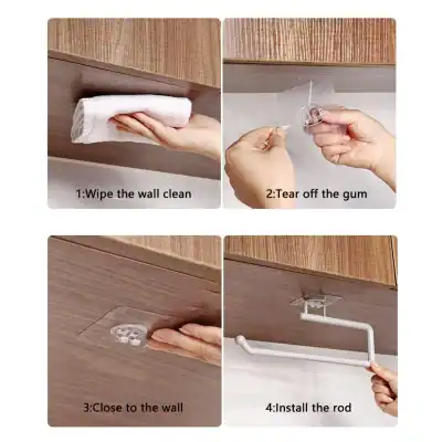 Clean wall surface cleaning towel for optimal hygiene cleaning process.