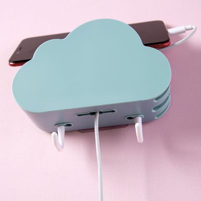 Cloud-shaped charging station for electronic devices at Monalisa Store, ideal for tech accessories, stylish and functional for home or office use, supports multiple gadgets, modern design.