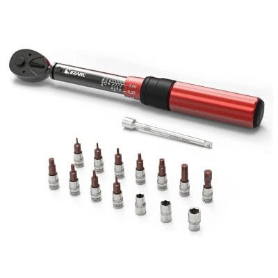 Precision torque wrench and a variety of dental drill bits for optometry and ophthalmology tools.
