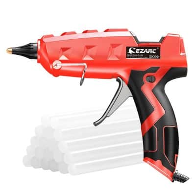 High-quality adhesive glue gun for professional and personal use, with ergonomic design, optimal temperature control, and easy-to-use features for precise application.
