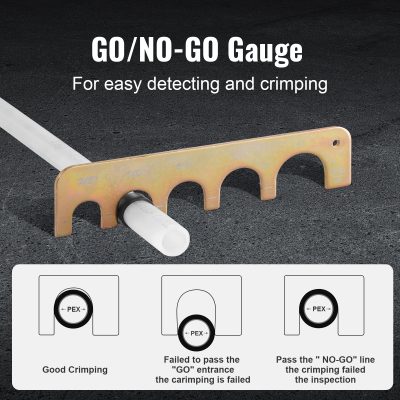 2. Deluxe GO/NO-GO gauge for precise medical crimping and detection, essential for verifying proper tube sealing in healthcare and laboratory settings.