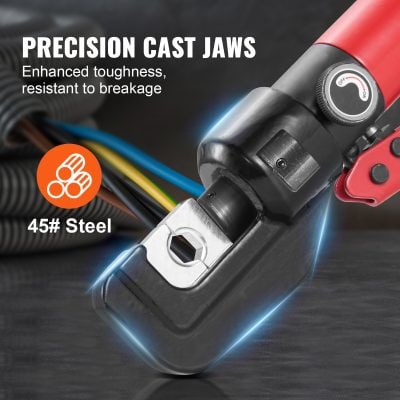Precision cast jaws for enhanced toughness and resistance to breakage, made from high-quality 45# steel for durability and strength. Ideal for industrial cutting and heavy-duty applications.