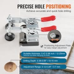 Precise hole positioning dental drilling guide for accurate, quick hole drilling in orthodontic and dental procedures.