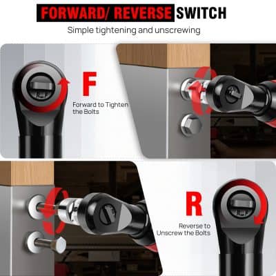 - Adjustable black wrench with