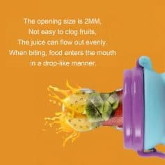 Fresh fruit juice extractor with fruits spilling out, emphasizing health and fresh drinks at Monalisa Store.